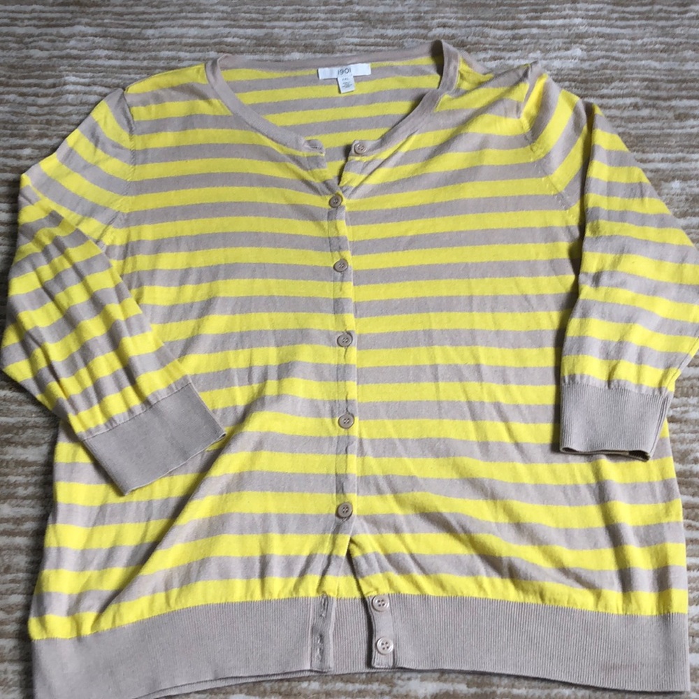 1901 striped cardigan (XXL)